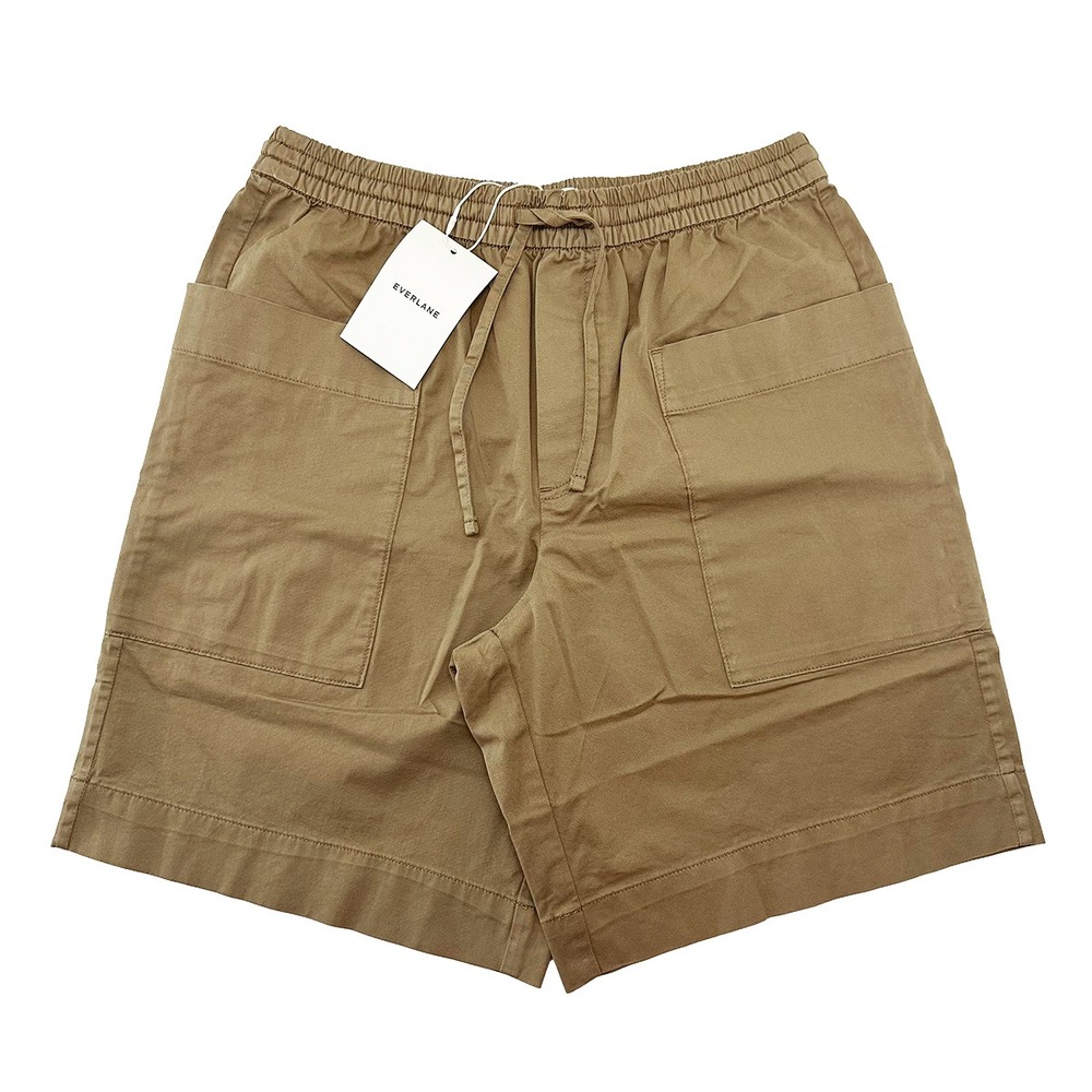 NWT • EVERLANE The Easy Cargo‎ Organic Cotton Shorts • Small • brown